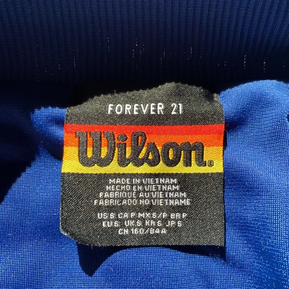 FOREVER 21 x WILSON TENNIS JACKET - Picture 2 of 4